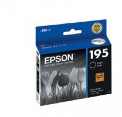 Cartucho EPSON T195120, Negro, Inyección de tinta