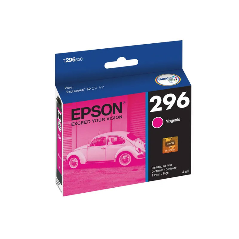 Cartucho EPSON T296320-AL, Magenta, Epson, Inyección de tinta