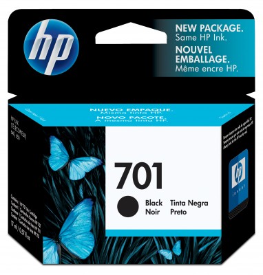 Cartucho HP Num 701, Negro CC635A
