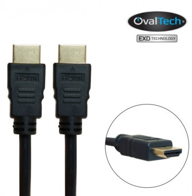 Cable Hdmi Hdmi 10Mts. Macho,Macho Ovaltech