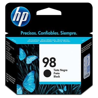 Cartucho HP Num 98, Negro, HP