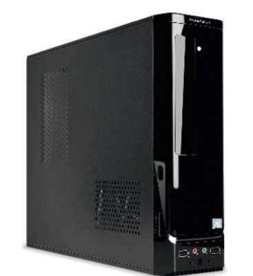 Gabinete TRUE BASIX TB-05002, Slimline, Micro-ATX, Mini-ITX, Negro, 450 W