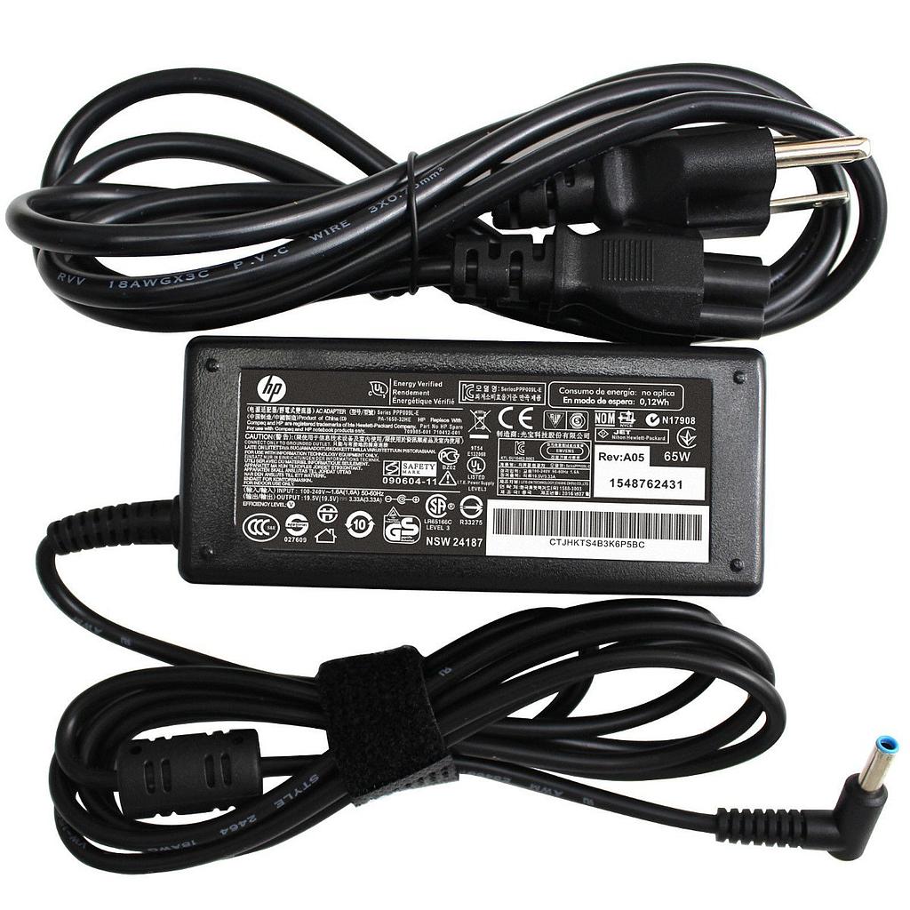 Cargador He9906-o, Hp Original Ac Adapter, 19.5v, 3.33a Azul