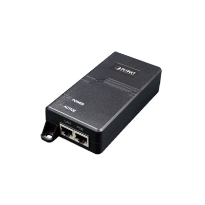 Inyector High PoE 1 puerto Gigabit IEEE 802.3at (Mid-span) POE-163