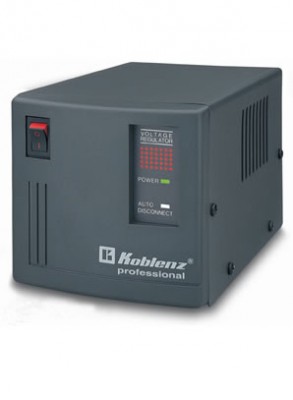 Regulador KOBLENZ ER-2550, 4, Negro, Oficina, 2500 VA, 2000W 00-1560-2