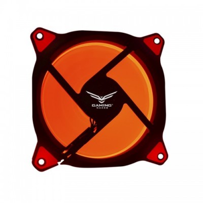 Ventilador NA-0921R, Negro/Rojo, 23.4 dB, 1200 RPM