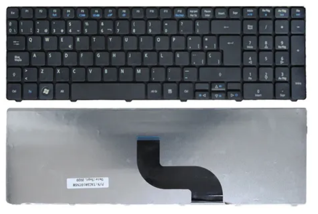 Teclado color negro (SP) para acer aspire 5536