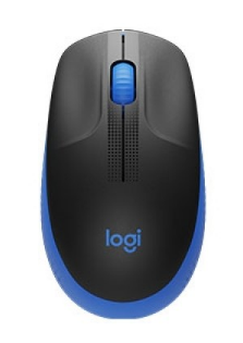Mouse Inalámbrico LOGITECH M190, Azul, Inalámbrico