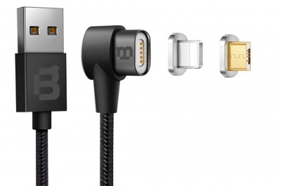 Cable USB Blackpcs CABLMLPML-2, USB, 2 en 1, 1 m, Negro