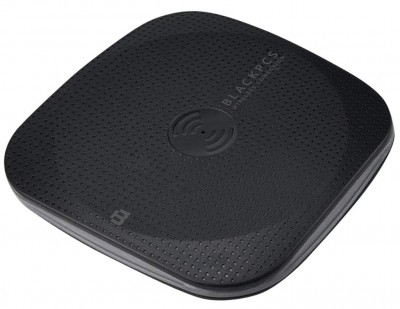Cargador inalámbrico Blackpcs FLAT Wireless , Inalámbrico, Corriente alterna / MicroUSB, Negro, 5 V
