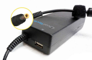 Cargador OTAC-E73 compatible Samsung 19V 4.74A P/Central P/Negra