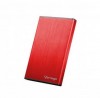 Gabinete Disco Duro 2.5" Vorago 201 Usb3.0 Rojo