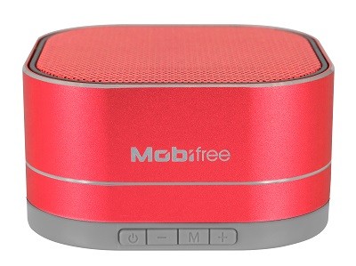 Bocina Portatil Bluetooth Mobifree Roja