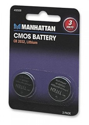 432528 BATERIA CMOS  3V 2 PIEZAS CR 2032