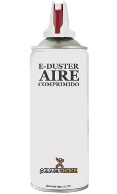 Aire comprimido PERFECT CHOICE, Color blanco, 340 g